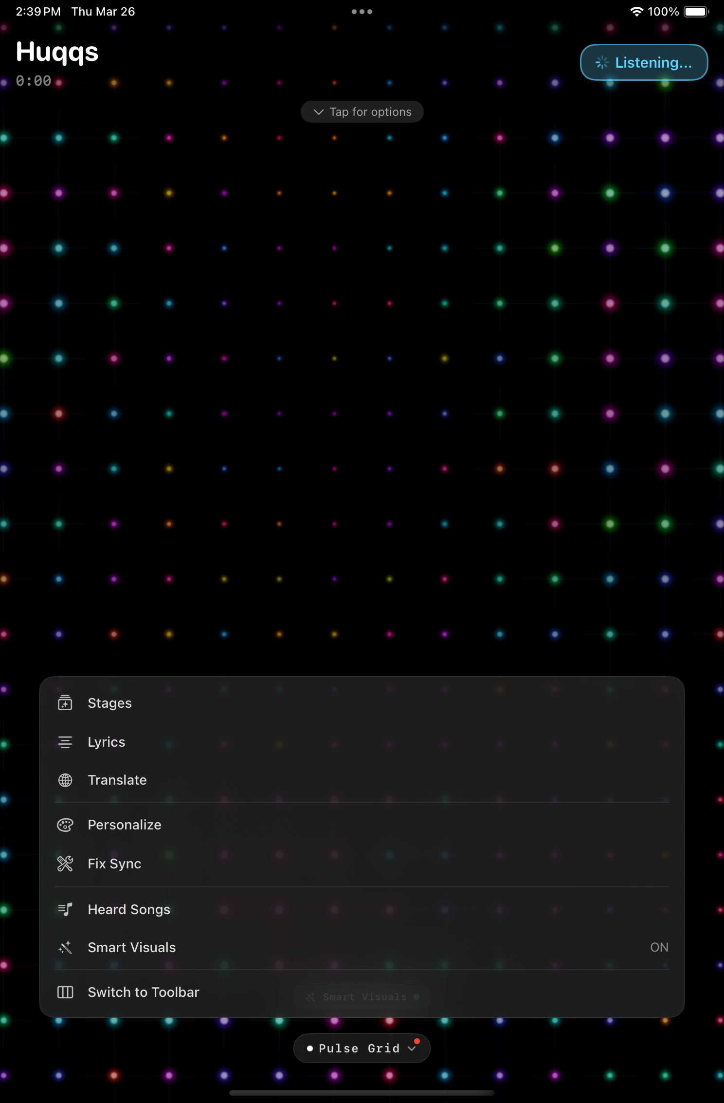 Huqqs contextual controls